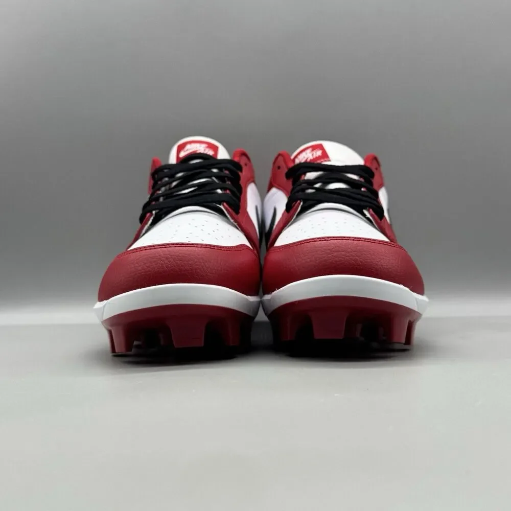 Nike Air Jordan 1 Retro MCS Low 'Chicago' Baseball Cleats CJ8524-611 Size 13